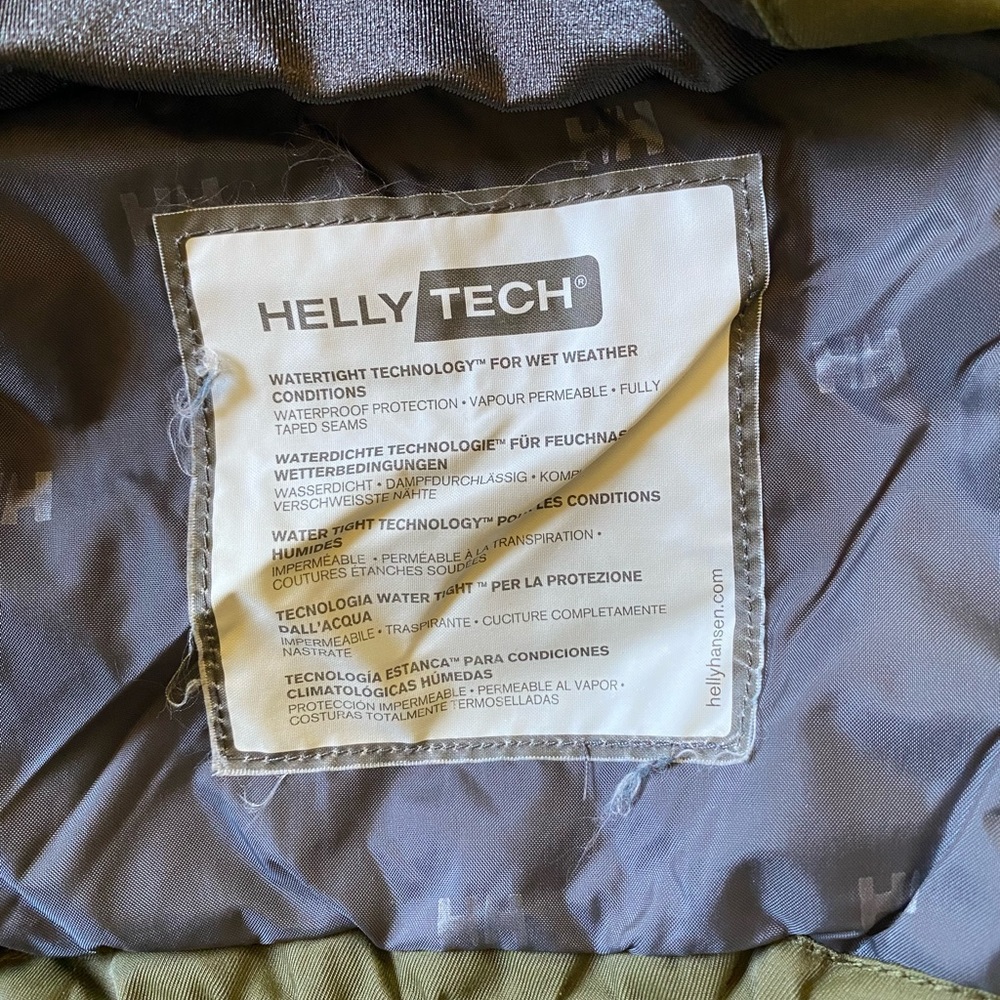 Helly Hansen Green Winter Jacket - Picture 11 of 11
